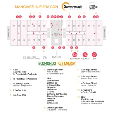 Mangiare in Fiera per Ecomondo & KeyEnergy 2022